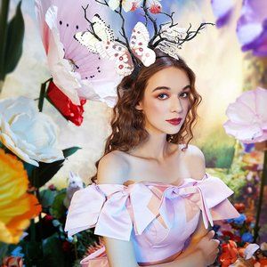Butterfly Fascinator Hat Monarch Butterfly Headband Crown Tea Party Halloween